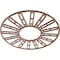 Ekena Millwork Hale Wood Fretwork Pierced Ceiling Medallion, Walnut, 18"OD x 6 1/2"ID x 1/4"T CMWP18X18X0250HHWA - alternate 4